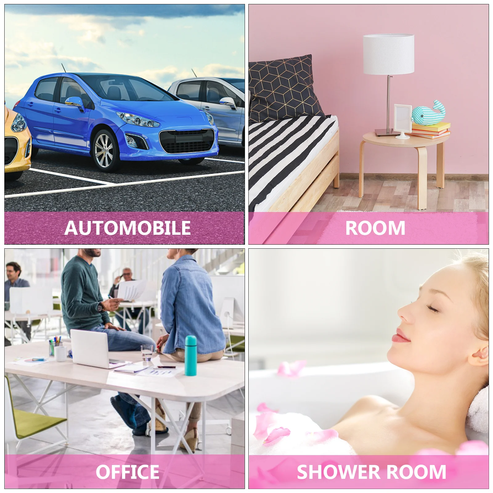 

10Pcs DIY Hanging Perfume Bottle Car Pendant Glass Wood Decorative Refillable Air Freshener Accessory DIY Pendant