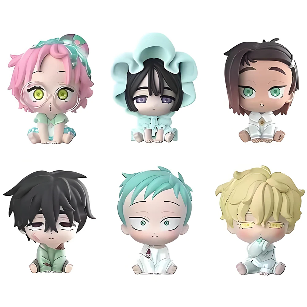 

Music Stage Anime Sua figure Ivan Till action figure Mizi figure Luca Hyuna figure cute Twisted Egg Model Doll Toy Fans Gifts