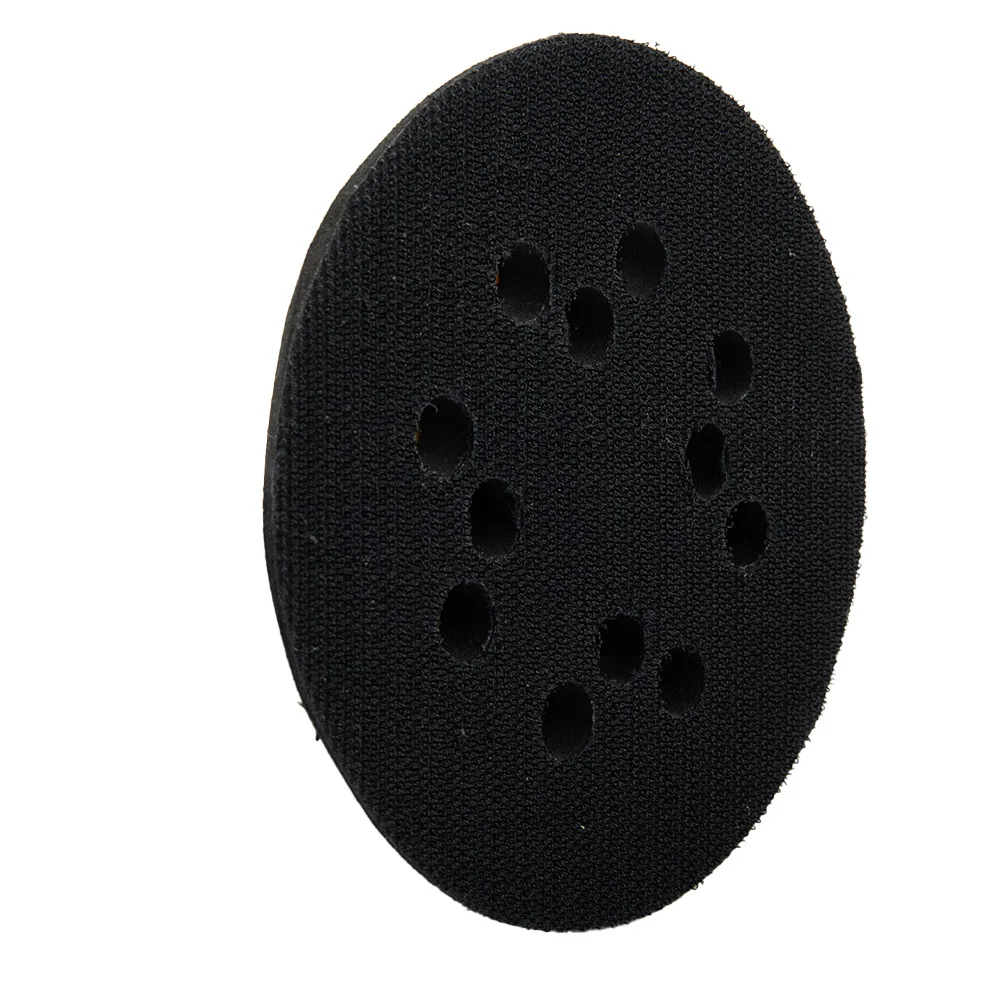5inch 8 Hole Backup Pad Polishing Hole Sander Disc Sanding Backing Built-in Aggressive Mounting Thread Replacement Backing Pad