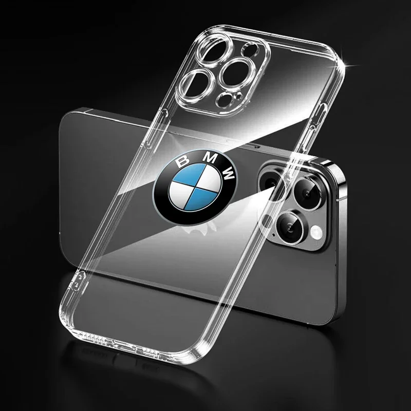 Fashion Clear Cover Phone Case For iPhone 11 12 13 14 Pro Max For BMW M3 E34 E36 E39 E46 E52 E53 E60 E61 E62 E70 E71 E83 E84 E87