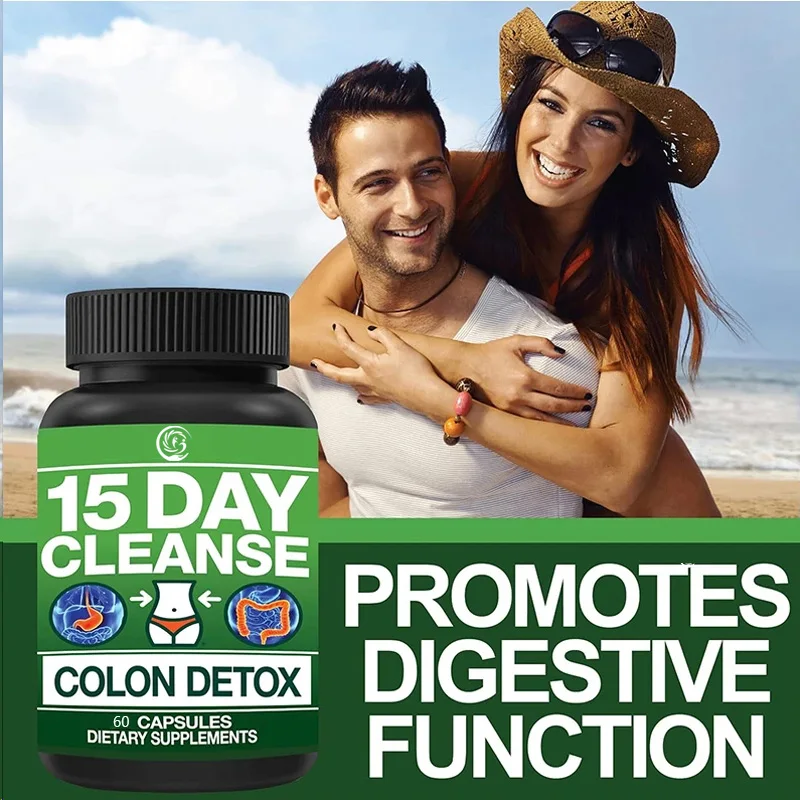 Colon Detox with Natural for Constipation & Bloating.to Detoxify & Boost Energy | Extra-Strength Senna Leaf Supplements