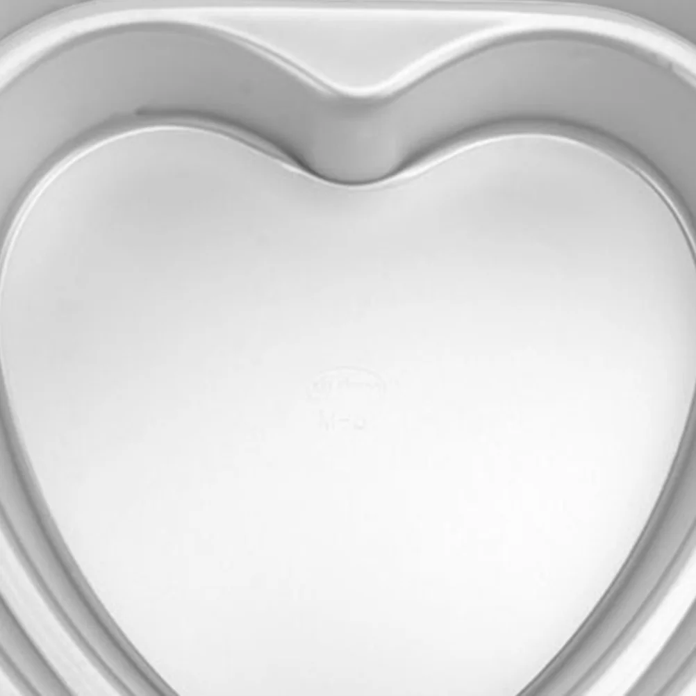 

2pcs Heart-Shaped Cake Pan Aluminum Alloy Baking Mold Detachable Non-Stick Cake Pan For Oven Diy Cheesecake Baking Pans