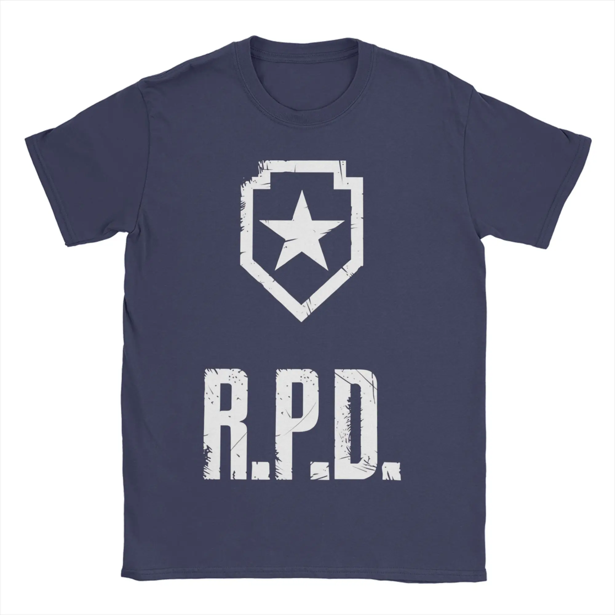 Raccoon City Polices Department RPD T-Shirt Men Women Video Game Funny 100% Cotton Tees Crew Neck T Shirts Plus Size Clothes