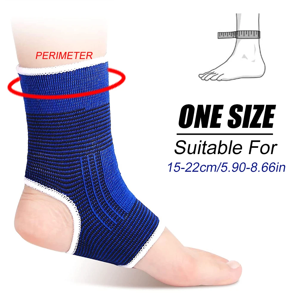 1Pair Children Ankle Brace Foot Arch Support Kids Compression Sleeves Knitted Youth Wrap Child Sports Protection Sleeve Sock