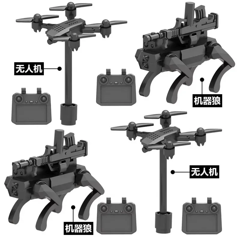 Militärsoldaten-Bausteine, Spezialagenten-DIY-Montage-Bausteinspielzeug, Sammlerfigur-Modell als Schreibtischdekoration – Detail 16