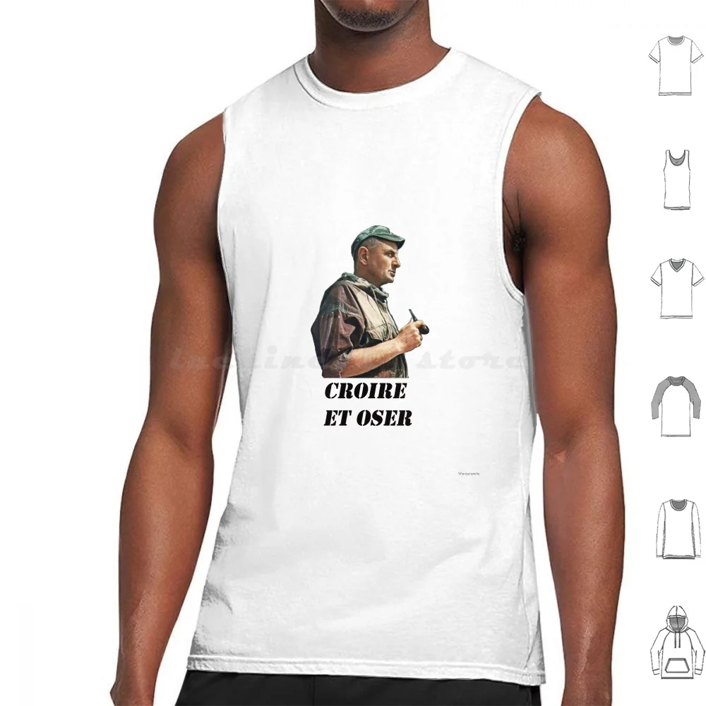 Bruno Tank Tops Vest Sleeveless France French Military Paratrooper Airborne Parachutiste Tap Foreign Legion Ffl French Foreign