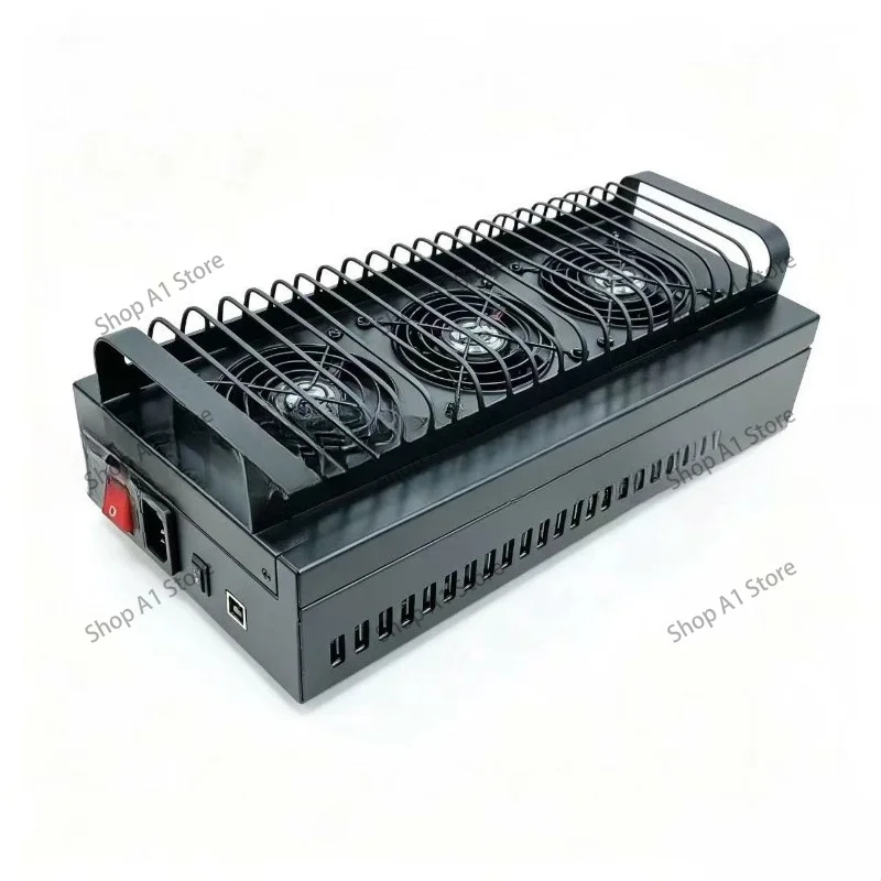 20-Port high-power HUB splitter Mobile phone screen projection Farm box Chassis Mobile phone farm
