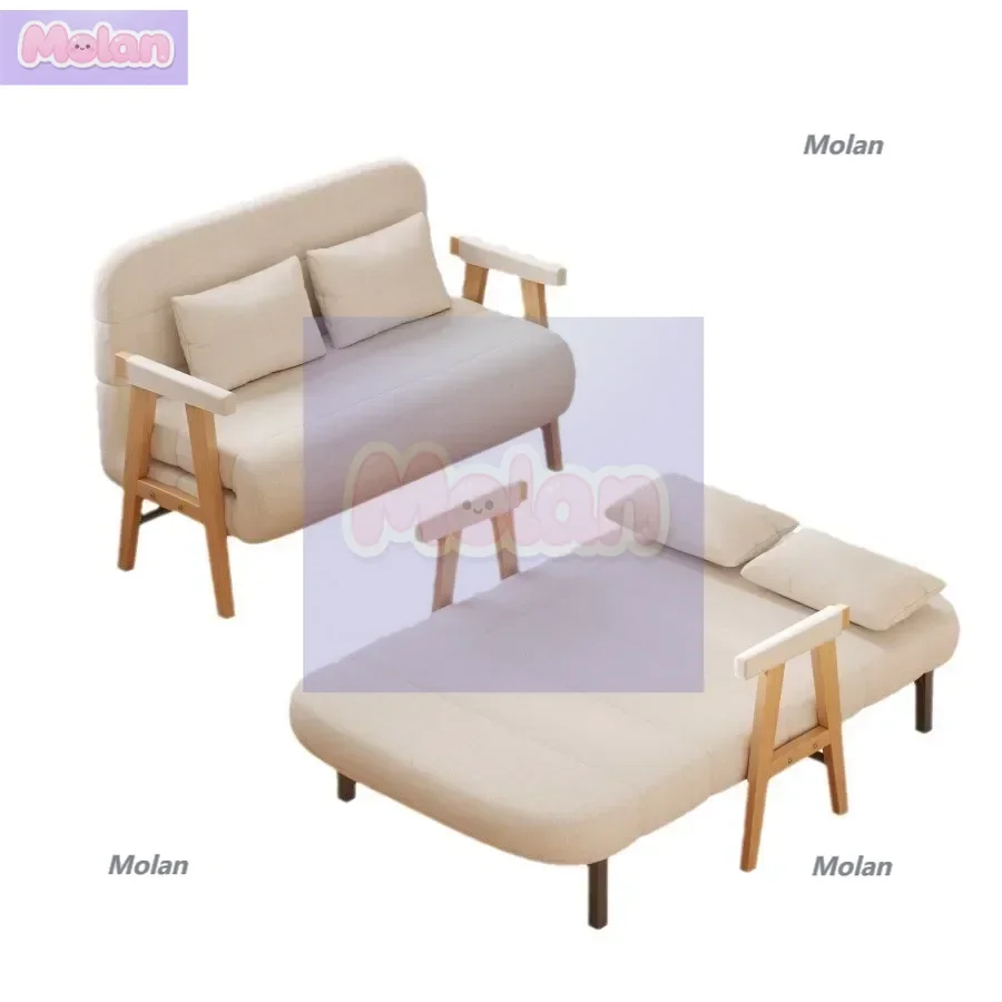 

Folding sofa bed integrated dual-purpose 2024 new small apartment living room does not take up space single multi-functional ret