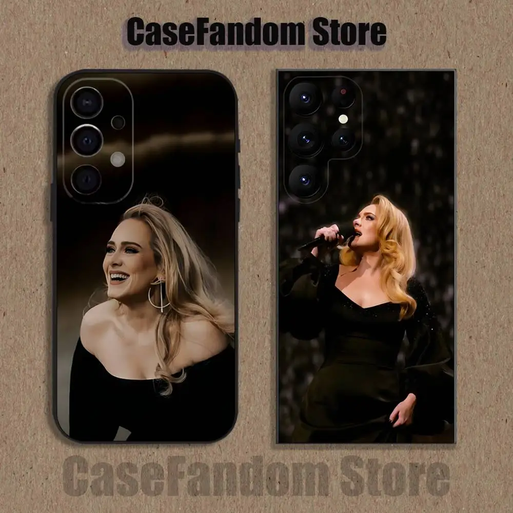 

Singer A-AdeleS For Samsung Phone Case S26,S25,S24,S21,S22,S23,S30,Ultra,S20,Plus,Fe,Lite,5G Black Cover