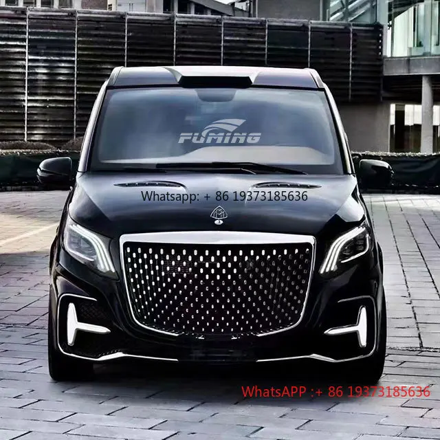 Mercedes Benz Vito V-Class Anime Exterior Upgrade Kit Fanxing Special Car Modification Front Rear Bumper Fender Flares