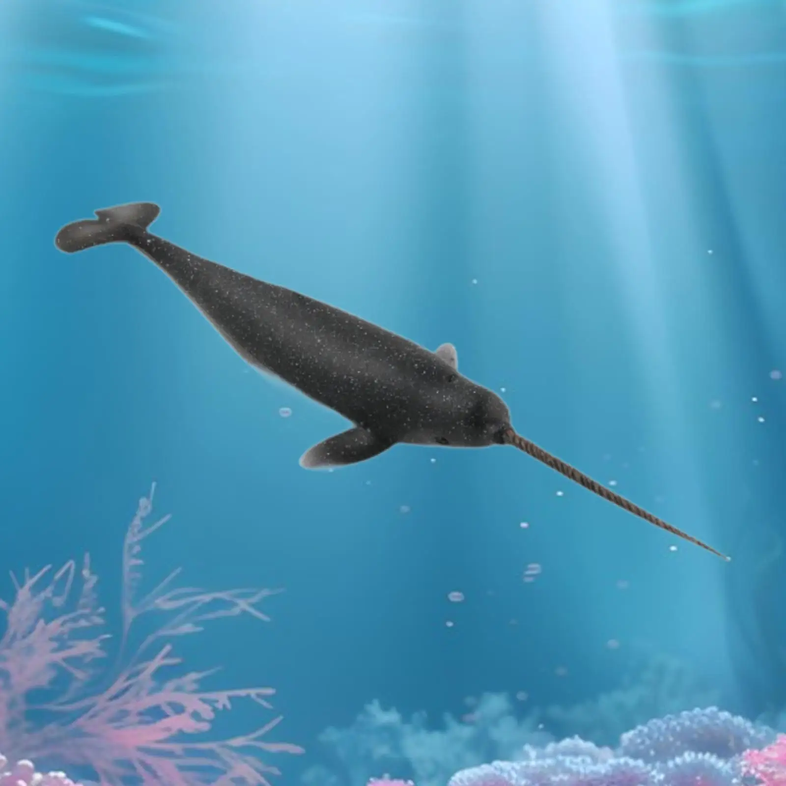 실제 고래 피규어 모델 시뮬레이션 교육 장난감, 시뮬레이션 해양 동물 모델 바다 동물 피규어, 소년용 선물