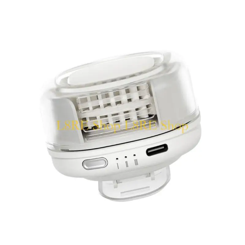 L8RE Portable Clip On Fan With 3 Speed Levels For Outdoor Hiking And Indoor Use