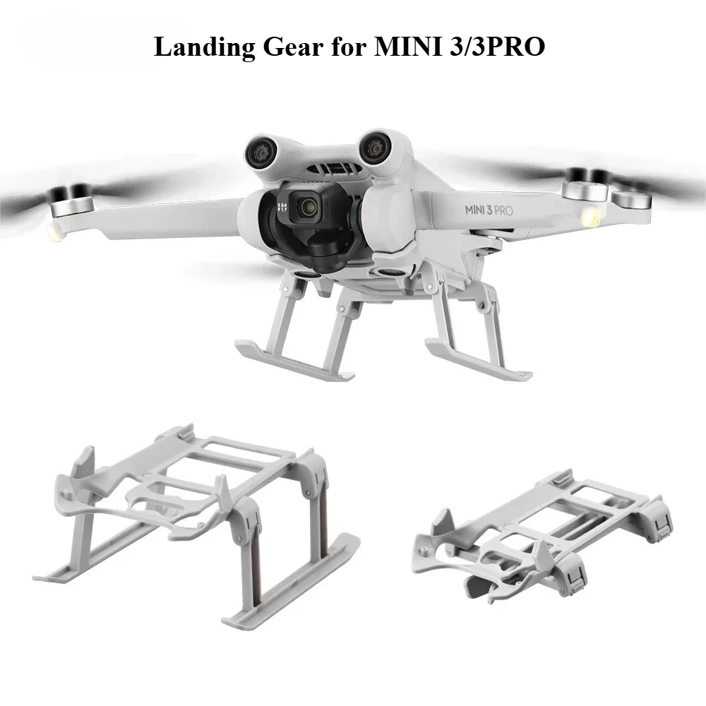Tren De Aterrizaje Plegable Para DJI Mini 5 Pro – Patas De Araña De 20 Mm, Accesorio Con Correa De Silicona Para Mayor Estabilidad