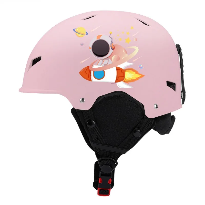 Motorcycle Children's Four Seasons Helmet Cartoon Vehicle Helmet Child for Skating Skiing Riding