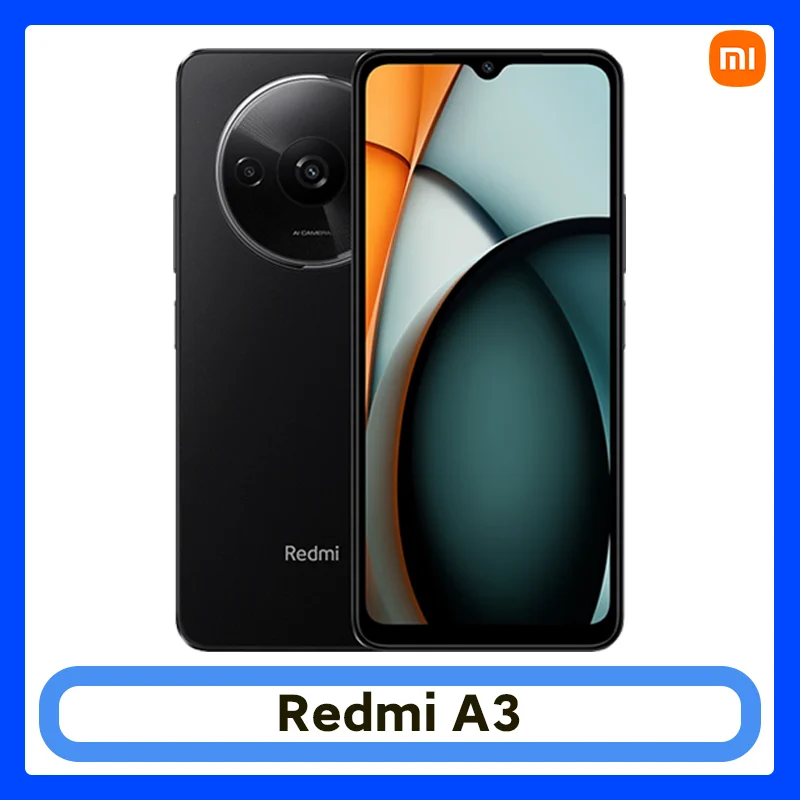 Xiaomi Redmi A3 Global Version Smartphone Mediatek Helio G36 6.71 Inch HD Screen Dual Camera 5000mah Battery 10w Fast Charge