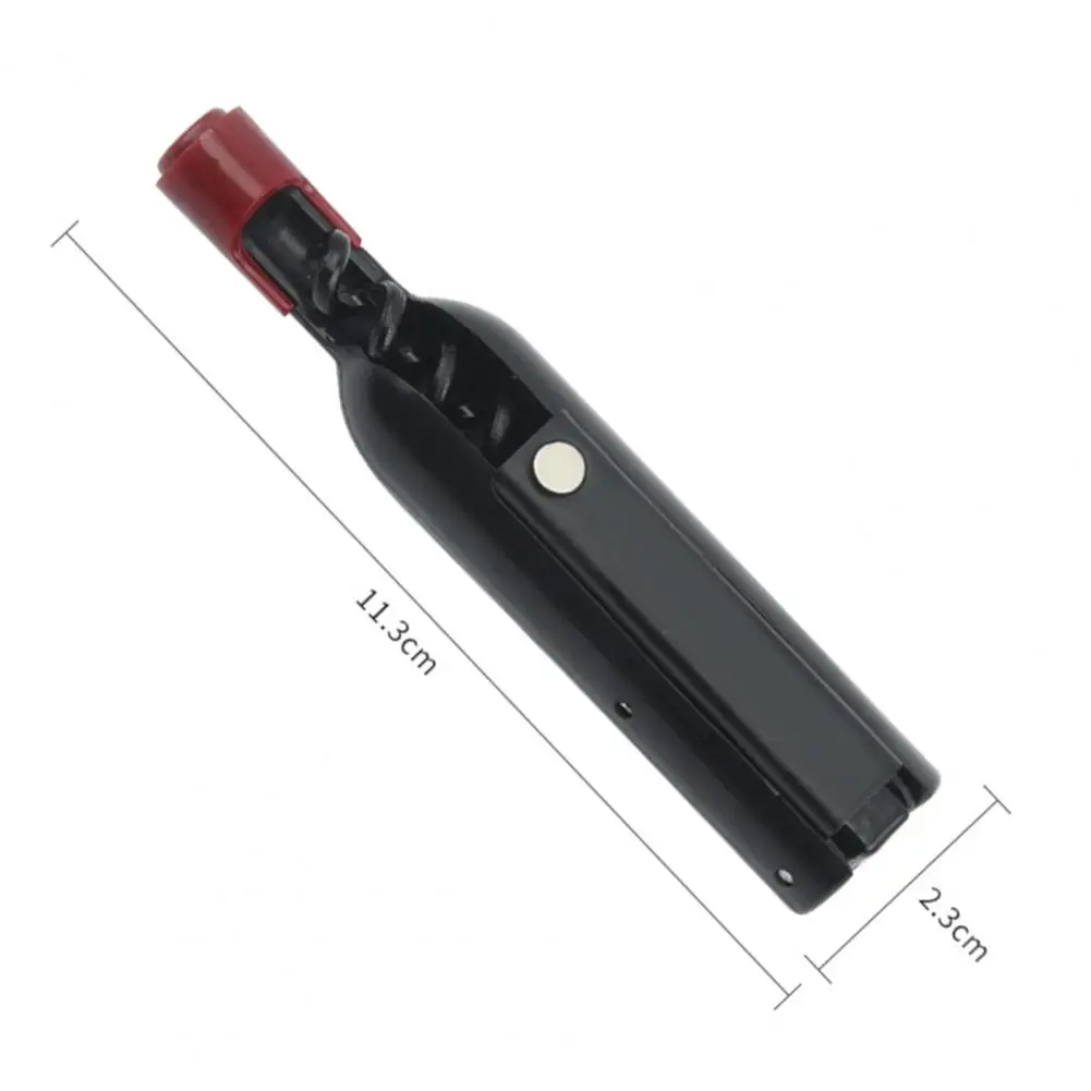Cavatappi Apribottiglie Pieghevole Champagne Frigorifero Cavatappi a forma di vino Magnete Apribottiglie multifunzionale a forma di bottiglia