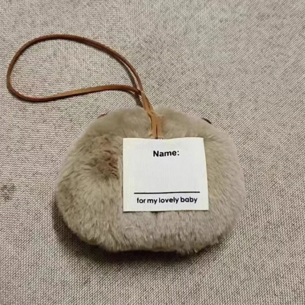 Cute Cartoon Capybara Pendant Squeak Name Tag Capybara Keychain Soft Hanging Rope Design Guinea Pig Pendant Unisex