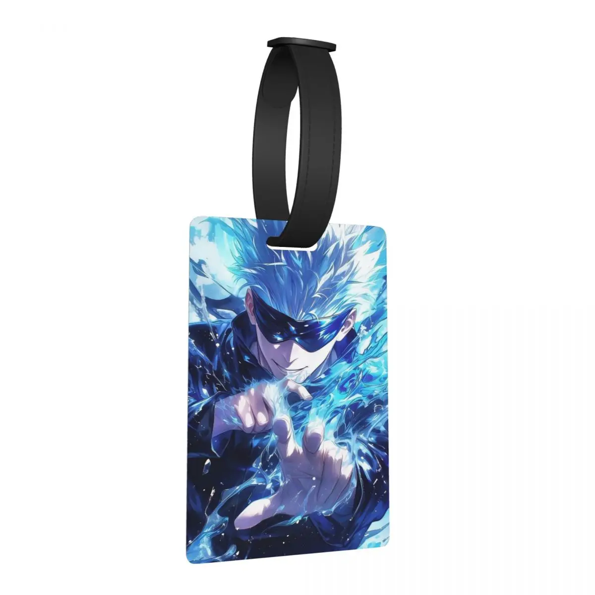 

Бирки для багажа Jujutsu Kaisen Gojo Satoru, аксессуары для чемоданов, бирка для ручной клади, держатель для бирки, идентификатор, имя, адрес