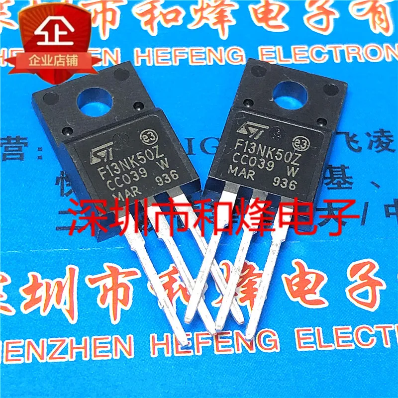 5PCS-10PCS F13NK50Z STF13NK50Z TO-220F 500V 11A Baru dan Asli Tersedia