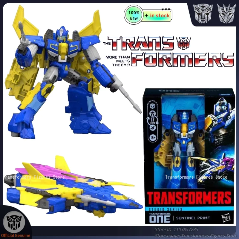 العلامة التجارية الأصلية الجديدة محول روبوت لعبة مجسمة SS-Sentinel Prime G1 ستوديو فيلم الكرتون عمل الشكل أنيمي دمية هدايا الأطفال #2