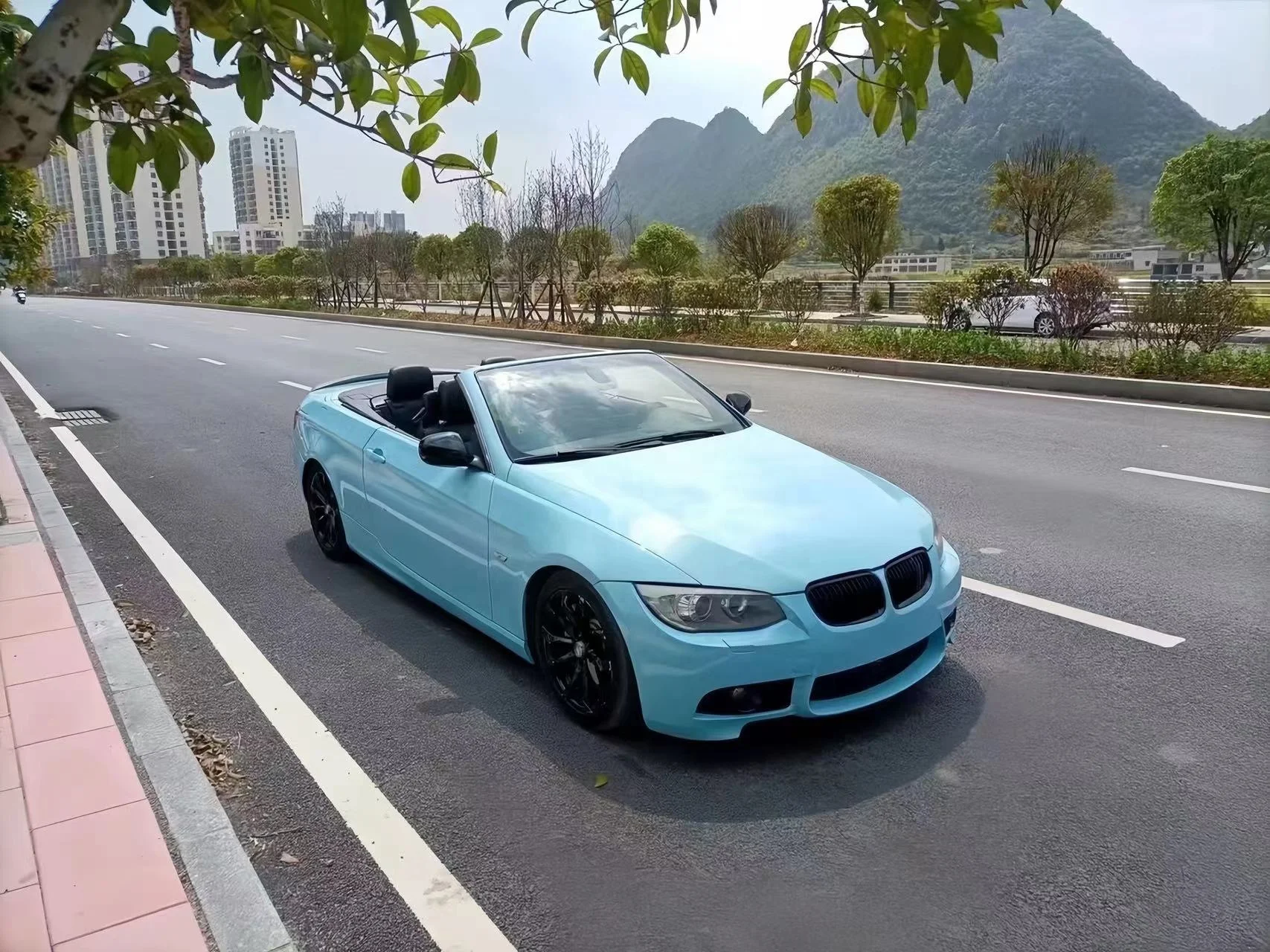 Full Bodykit M Tech Bodykit Body Kit for 3 Series E92 E93 Upgrade To M-Tech M3 Rear Front Bumper Fog Light E92 E93