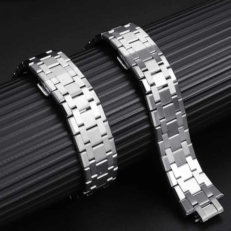 316L Quick release stainless steel strap Men's For Maurice Lacroix AIKON series  AI6008 6007 6038 6058 watch band chain bracelet