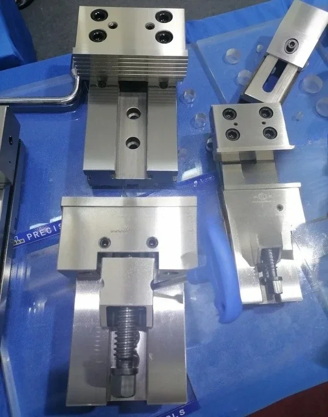 

Precision Modular Vise Fixed Part Moveable Part ZQ84100-I ZQ84100-II CNC Tooling Vises