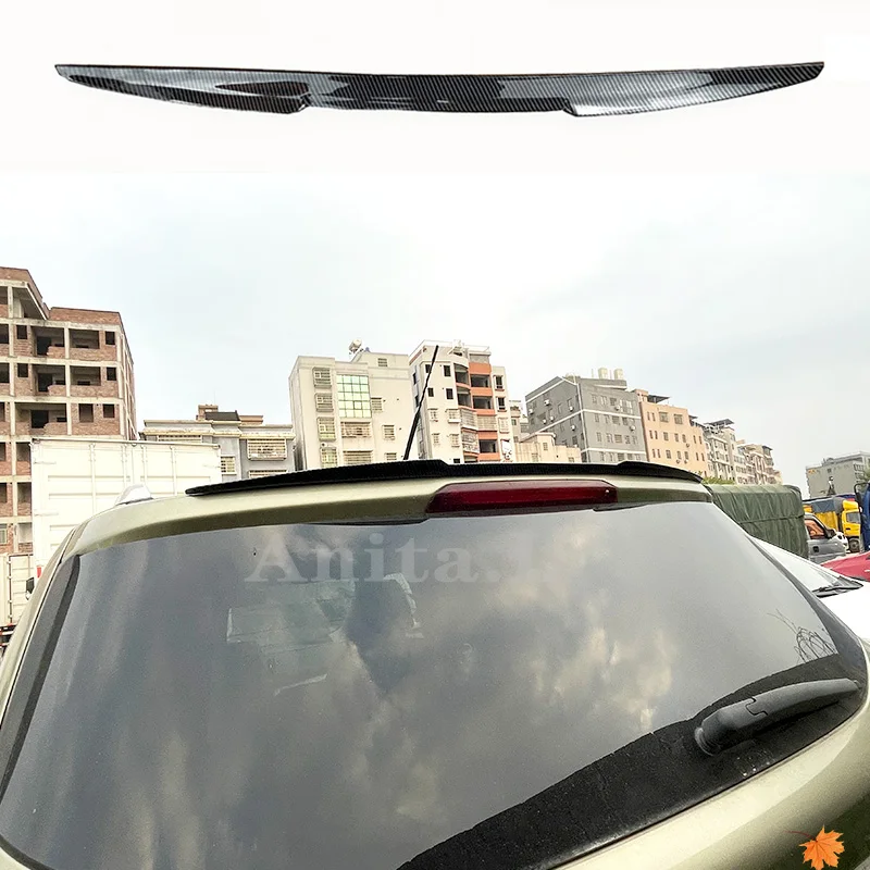 

For Ford Escape Kuga Roof Spoiler 2013-2017 Universal Type Hatchback M4 Style Rear Spoiler PU Material Car Trunk Lip Tail Wing