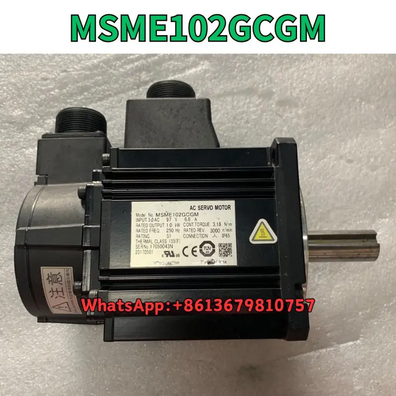 

Used Motor MSME102GCGM test OK Fast Shipping