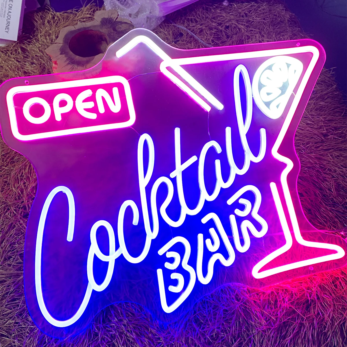 

Bar neon Custom designed for beach bar nightclub shop signboard party set the mood to make the store more attractive