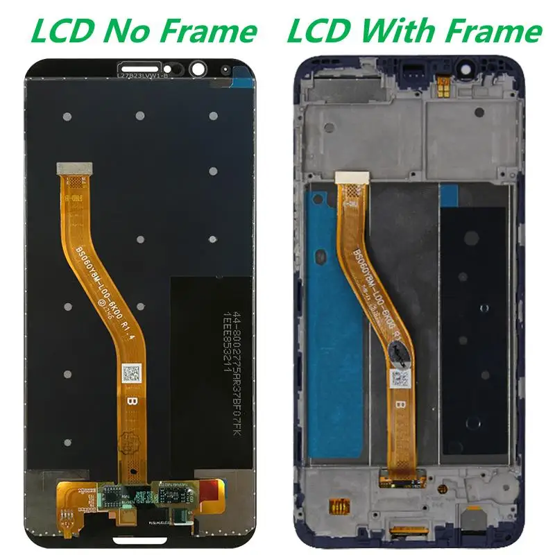 Original 5.99  View 10 LCD For Huawei Honor V10 Display With Frame Honor View 10 BKL-L20 BKL-AL09 LCD Touch Screen Glass Panel