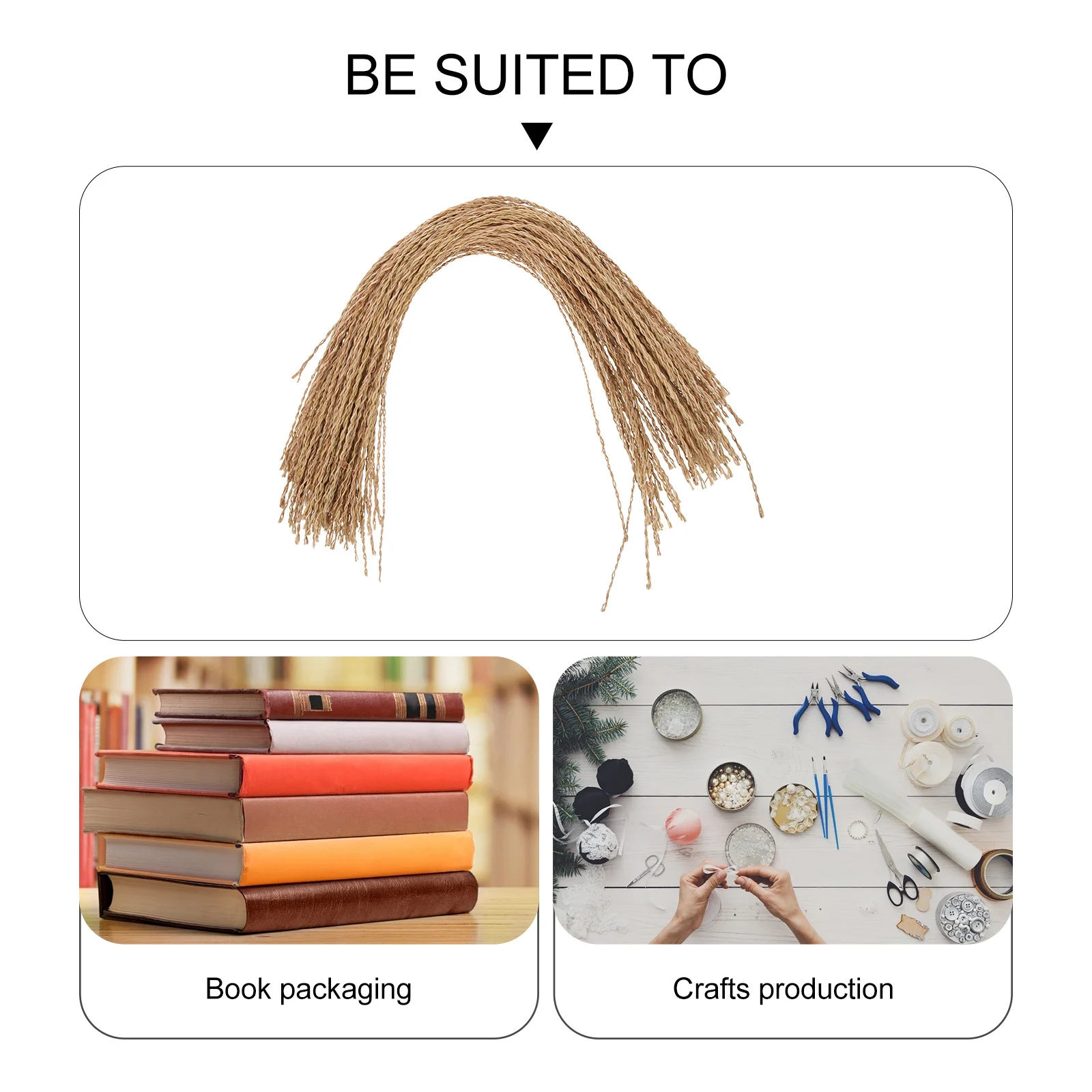 100pcs Food Butcher Twine Hemp Rope For Meat Sausage Packaging Kitchen String Trussing Tool Bakers Cord Home Professional Use