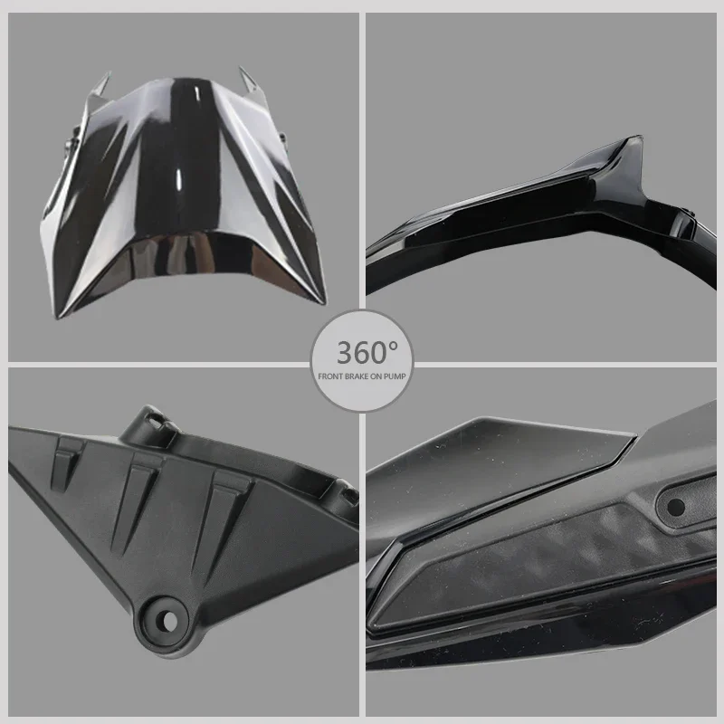 LESQUE Pit Dirt Bike Fairing Body Cover Kit Black Fender Mudguard Hand Guard Shield For SURRON Ultra Bee Electric Bicycle E-bike