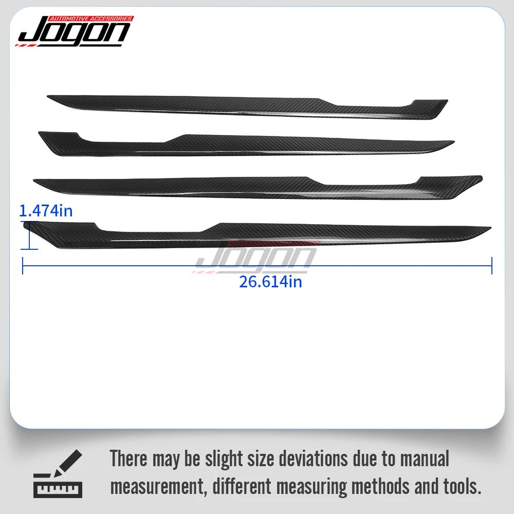 Carbon Fiber For Volkswagen VW Golf 8 MK8 GTE GTI GTD R Rline 2020-2022 Car Interior Door Panel Sticker Car Door Styling Protect