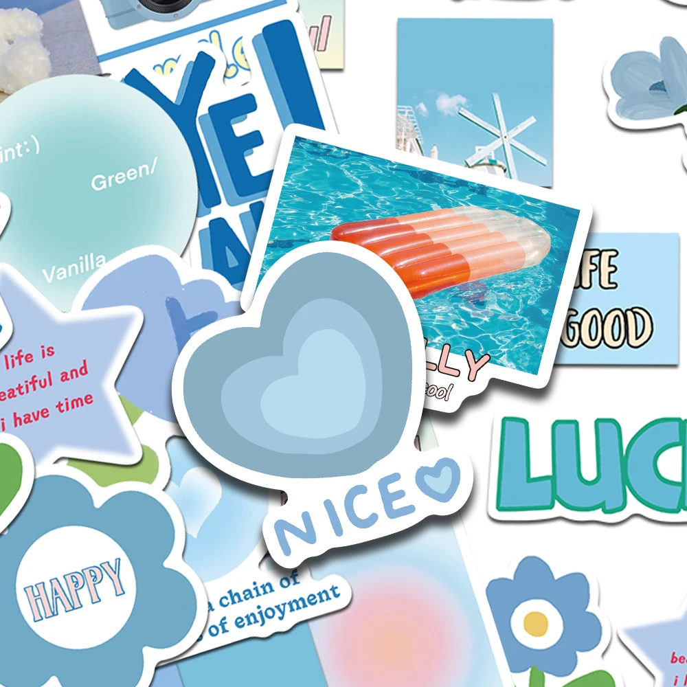 

30pcs Sea Salt Soda Sticker Pack Decals For Laptop Bottle Refrigerator Guitar Suitcase DIY Aesthetic Stickers Creative Gifts