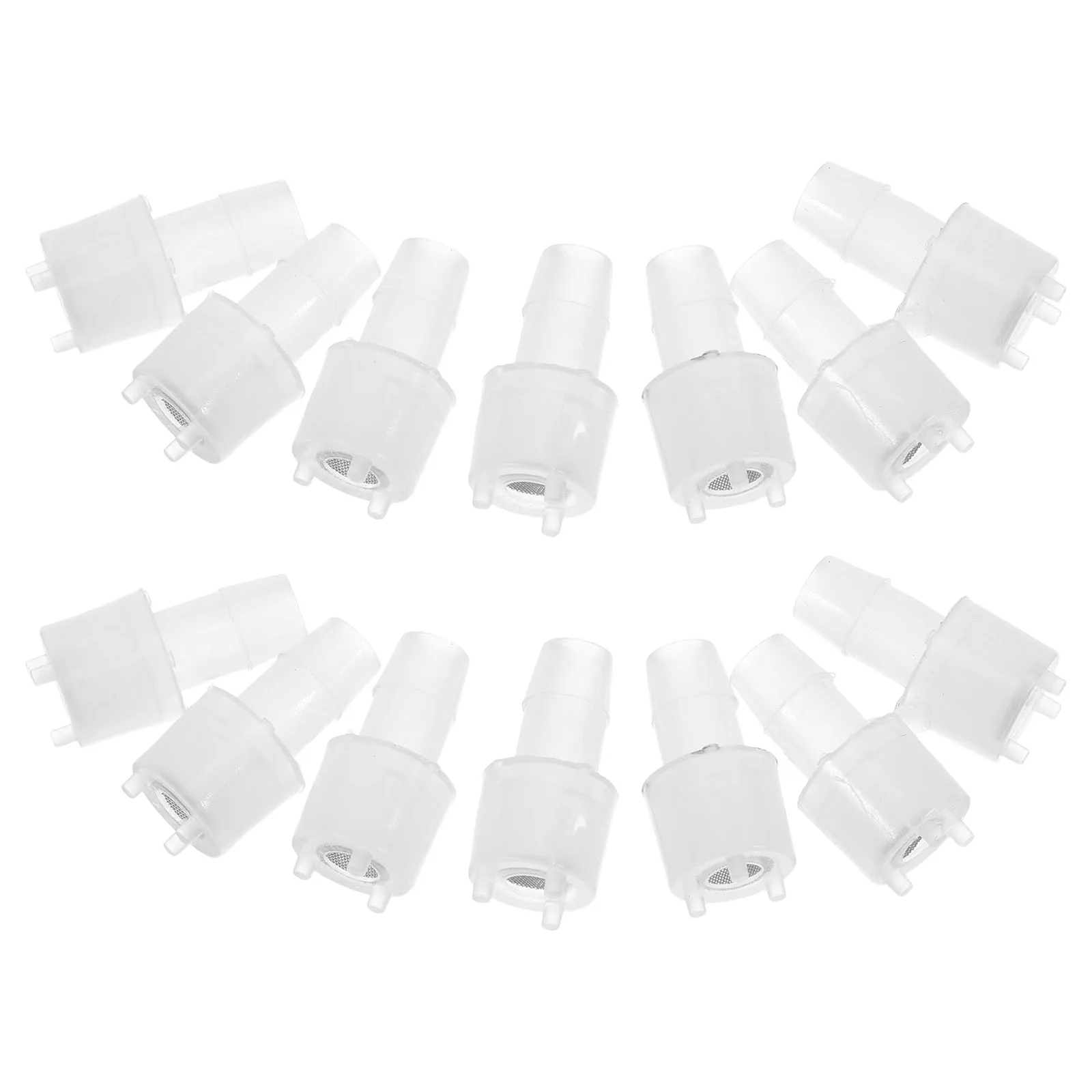 

20 шт., водопровод, шланг, сменная головка фильтра, мелкая сетка из нержавеющей стали, прозрачный дизайн для кухонных питьевых кофемашин