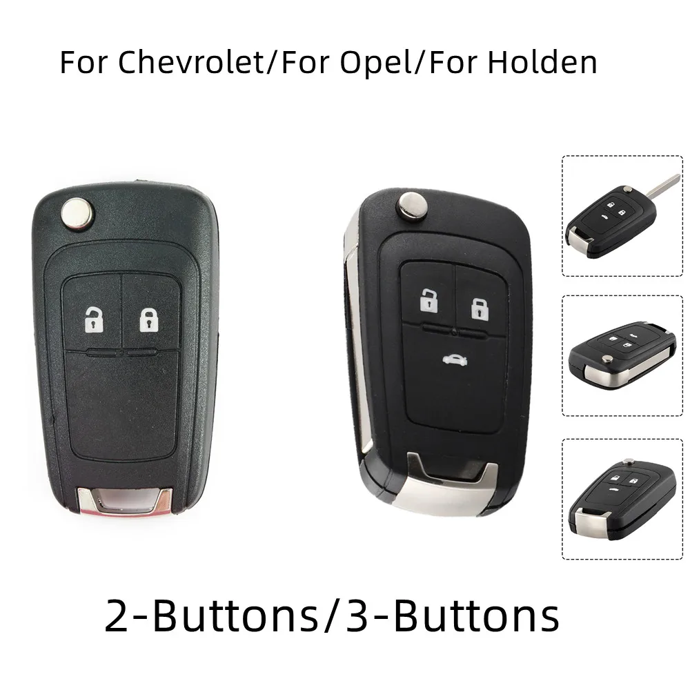 2/3 Knoppen Auto Afstandsbediening Sleutel Shell Case Cover Voor Chevrolet Voor Spark Voor Cruze Voor Opel Vauxh voor Adam Voor Vauxhall Voor Holden