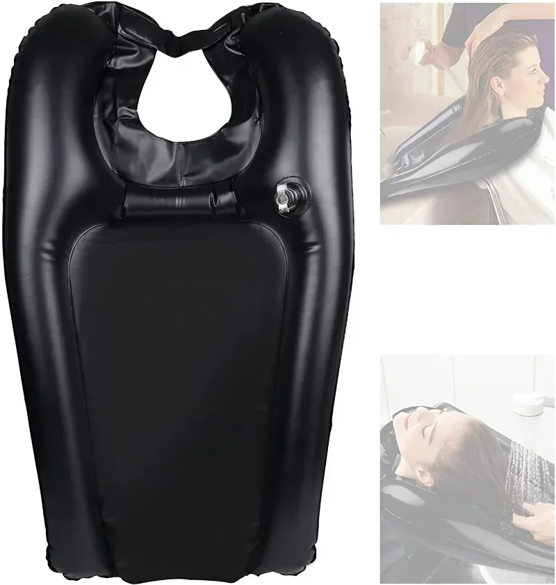 Portable PVC Inflatable Shampoo Basin Shampoo Pad Inflates Quickly Deflate Hair Washing Basin For Older Pregnant Women