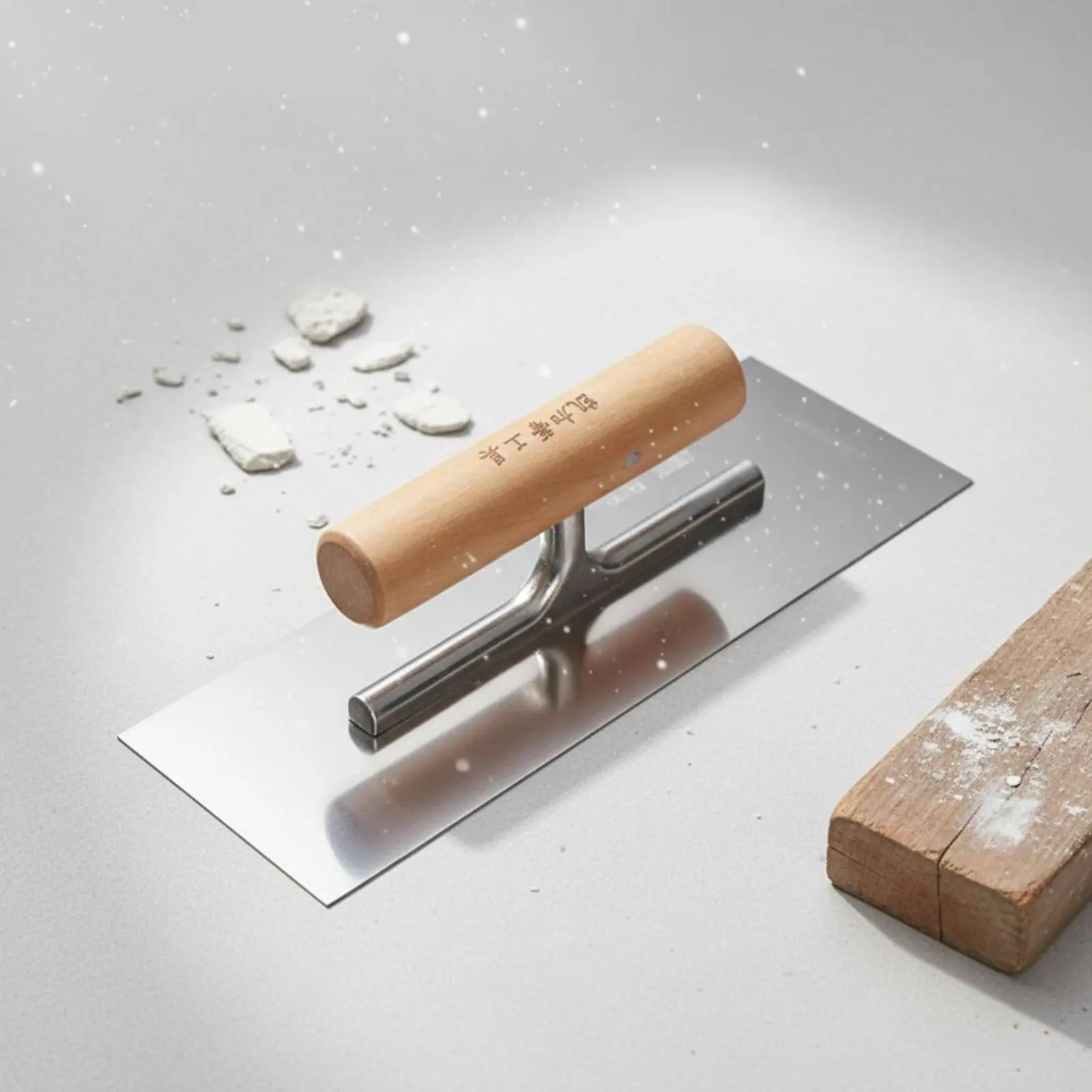 

Stainless Steel Plastering Trowel Wear-Resistant Putty Scraper Blade Cement Finishing Trowel Rust-Resistant