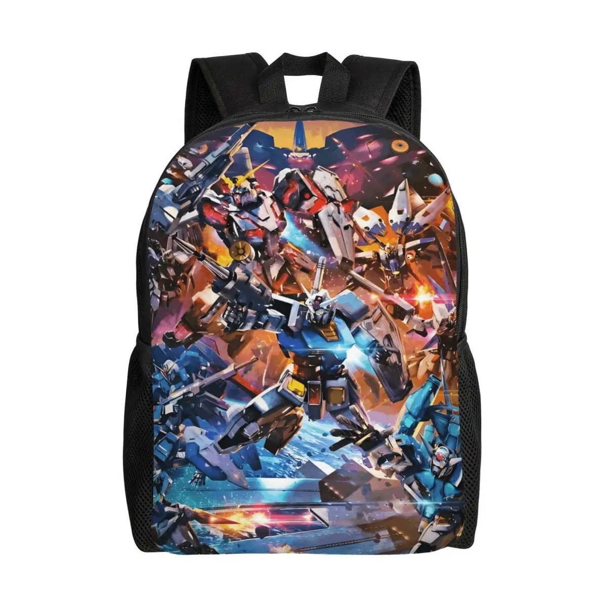 

Customized G-Gundams Movie Laptop Backpack Men Women Fashion Bookbag for School College Student Manga Bags