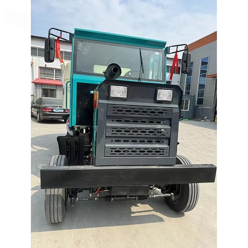 4m3 Concrete Mixer Truck 92KW Diesel Engine 4WD Self Loading Concrete Mixing Transport Truck
