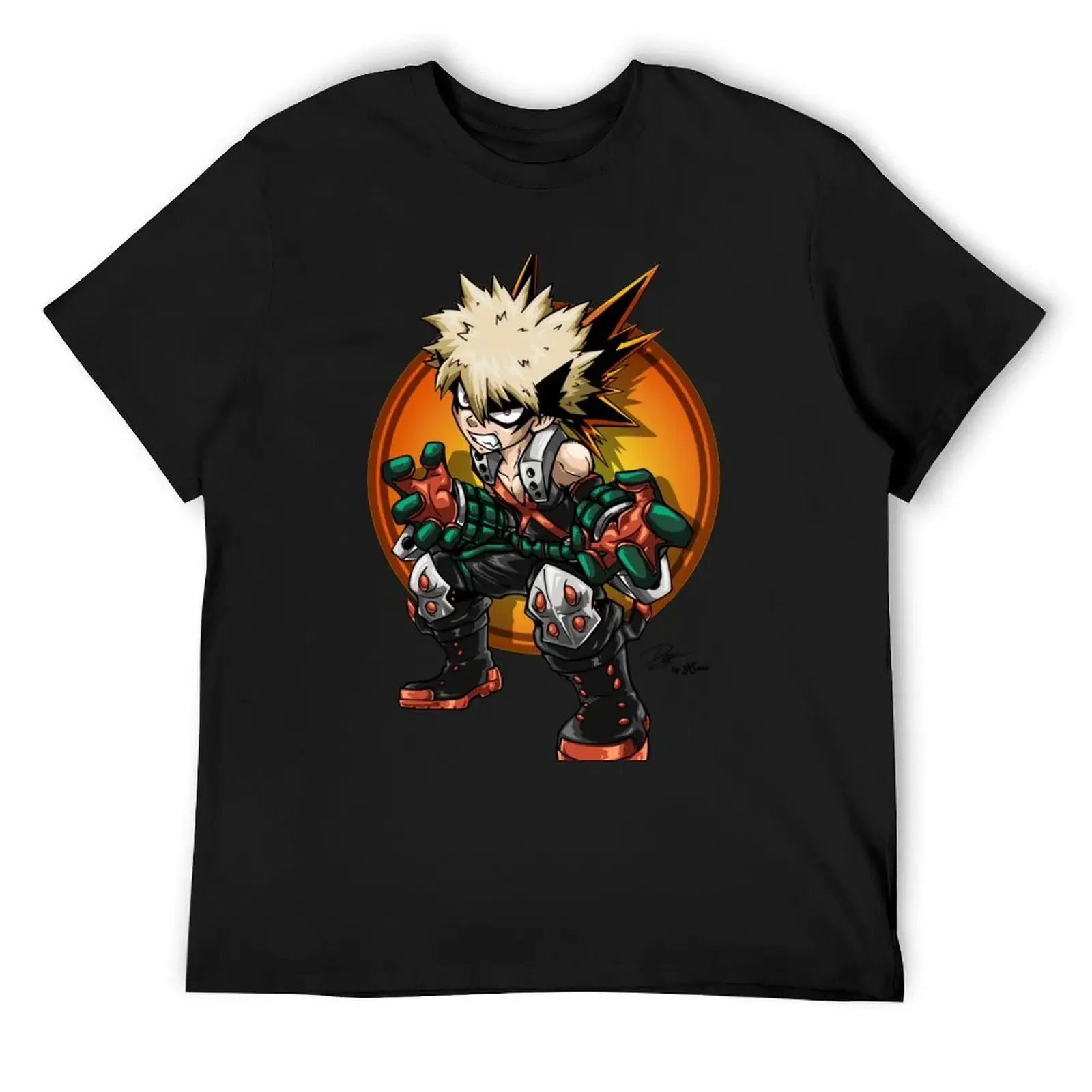 Katsuki Bakugo T-Shirt T-shirts oversize shirts graphic tee mens graphic t-shirts anime