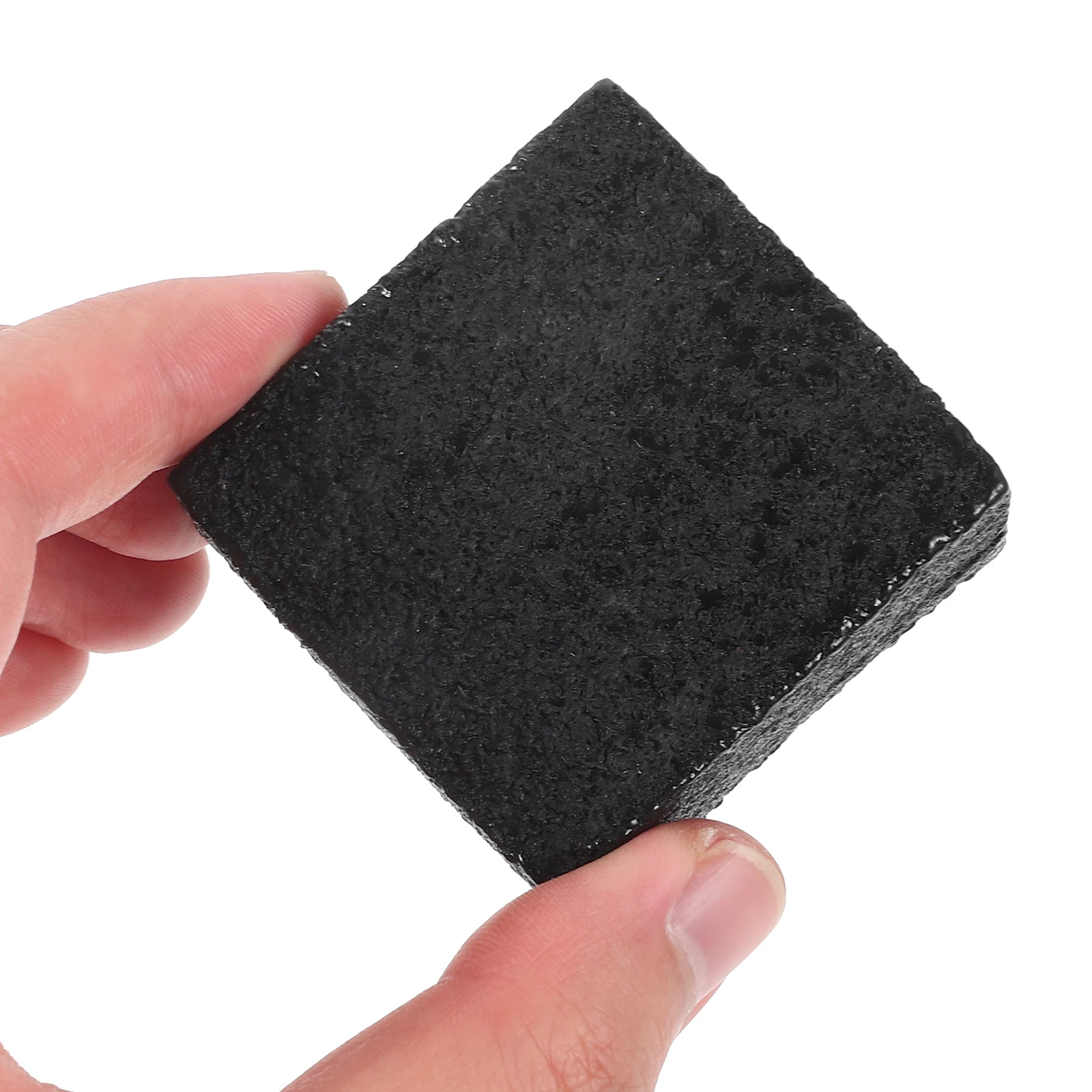 Gomma da cancellare per paletta con foro in gomma Gomma da cancellare portatile per rimuovere lo sporco Comodo giocattolo da esterno di forma quadrata