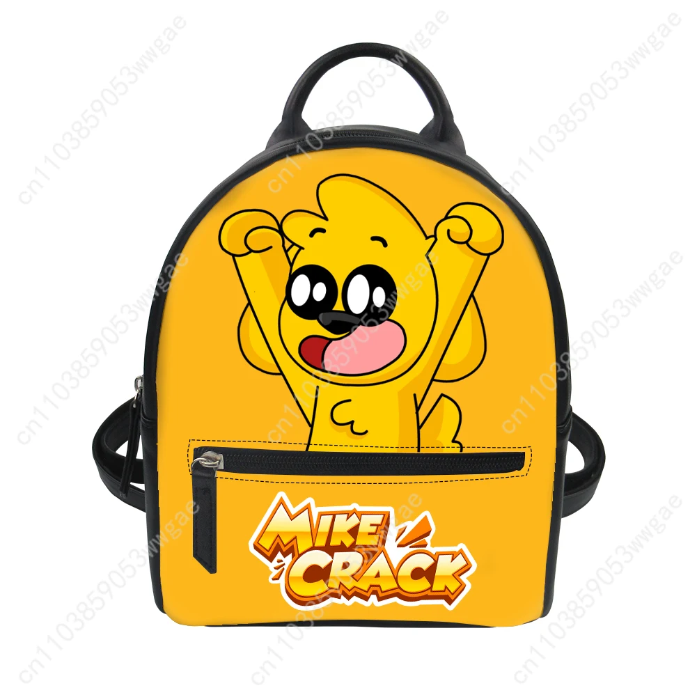 Mikecrack Backpack Purse Women Schoolbags Anime Customized Double Shoulder Bag High Quality Mini Daypack Leather Travel Bag Gift