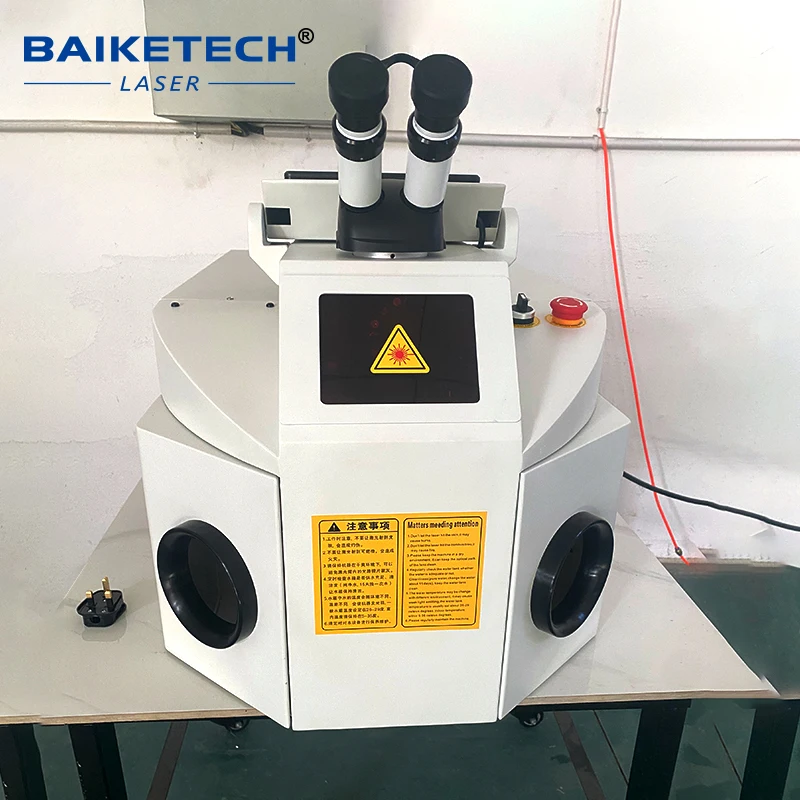 Professional 200W Laser Welding Machine for Rings Necklace Pendants Bracelets Gold Silver Jewelry YAG Laser Welding Machine