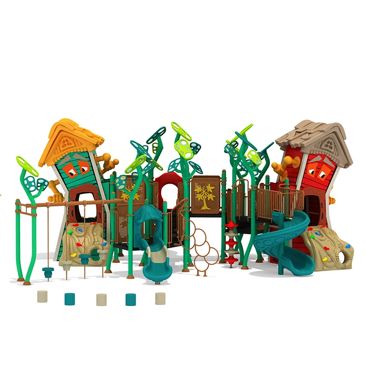 Kids Outdoor Playground Custom Playground Slide HDPE Board Children's Playground Equipment For Indoor And Outdoor