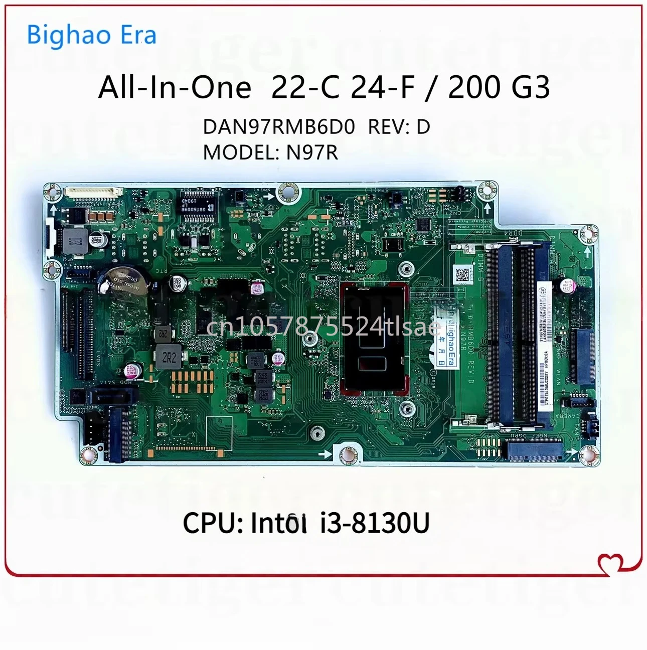 22-C 24-F 200 G3 اللوحة الأم المتكاملة DAN97RMB6D0 L13474-601