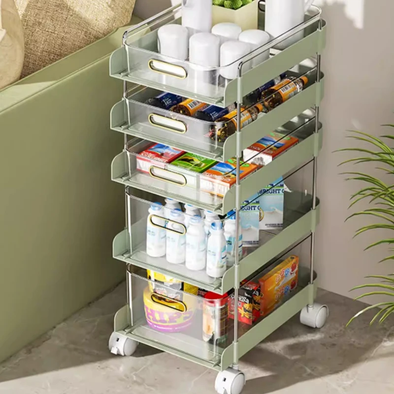 

Роскошная современная тележка-ниша для салона красоты и туалетной комнаты, коммерческая мебель для хранения в ванной ZY40ZWJ