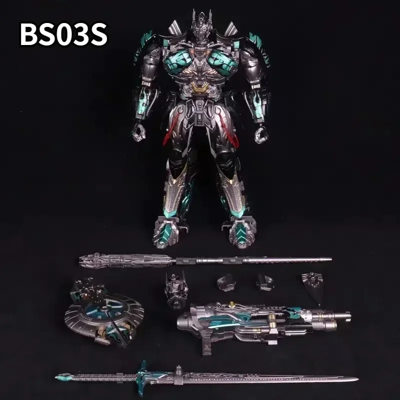 In Voorraad Transformatie BMB BS03 BS03S KO UT R-02 Knight Warrior Movie OP Commander Action Figure Vervorming Robot Legering Speelgoed