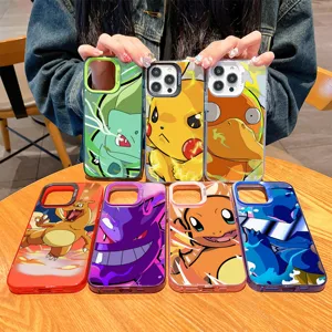 Anime Pokemons Gengars Pikachus Phone Case for iPhon 10 최고의 판매 포켓몬 iPhone 케이스 - №3